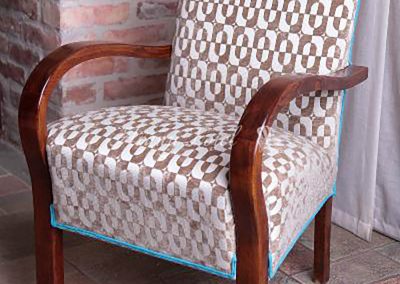 Art-Deco stílusú fotel
