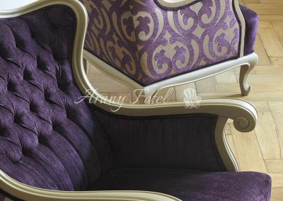 Barokk stílusú fotelek