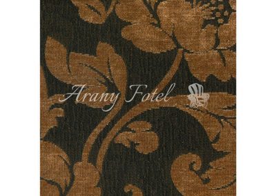 Amethyst virágos jacquard zsenília bútorszövet barna