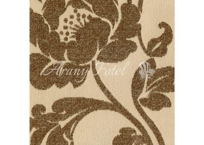 Amethyst virágos jacquard zsenília bútorszövet barna